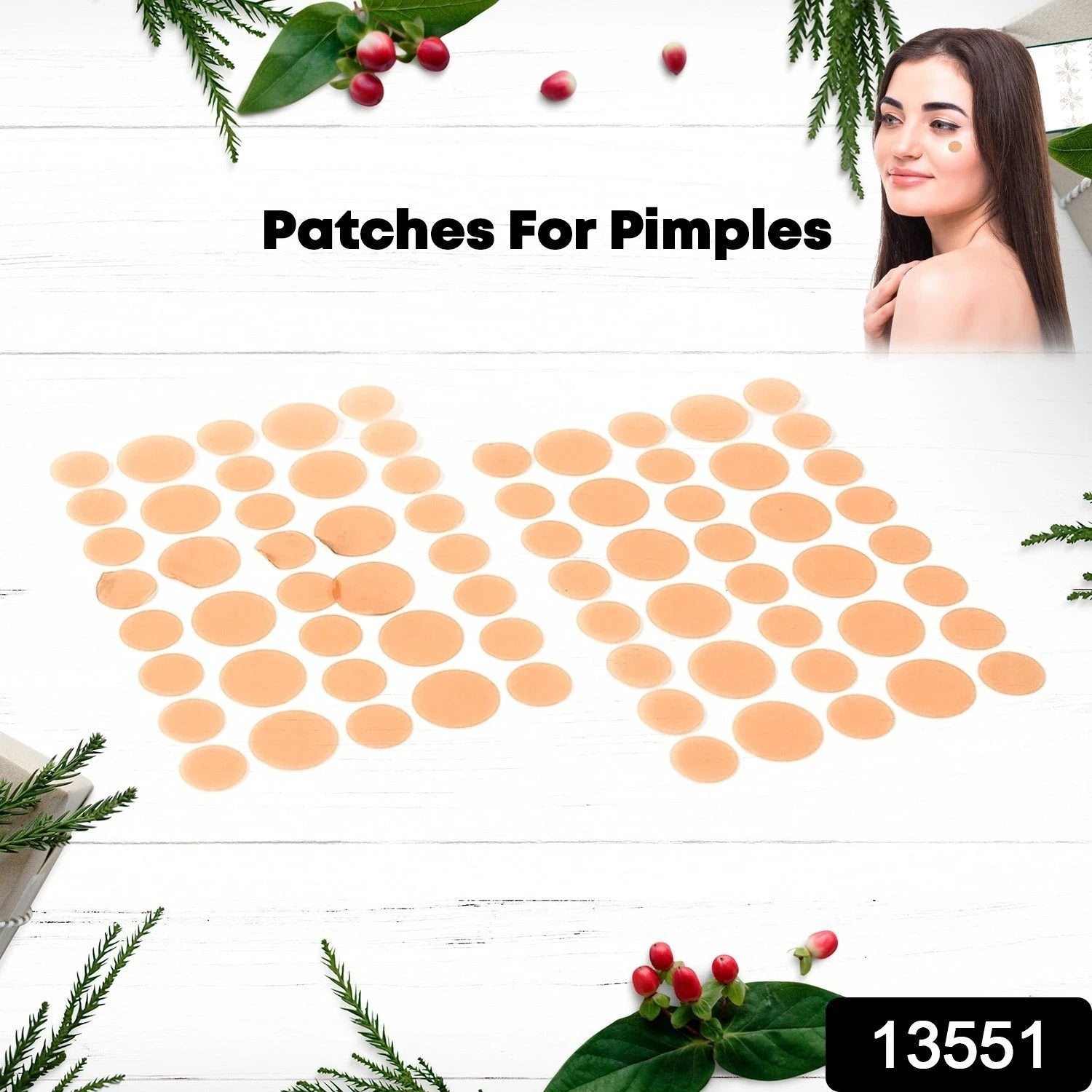 Pimple Patches For Face (2 Sheet Set) by Wukusy