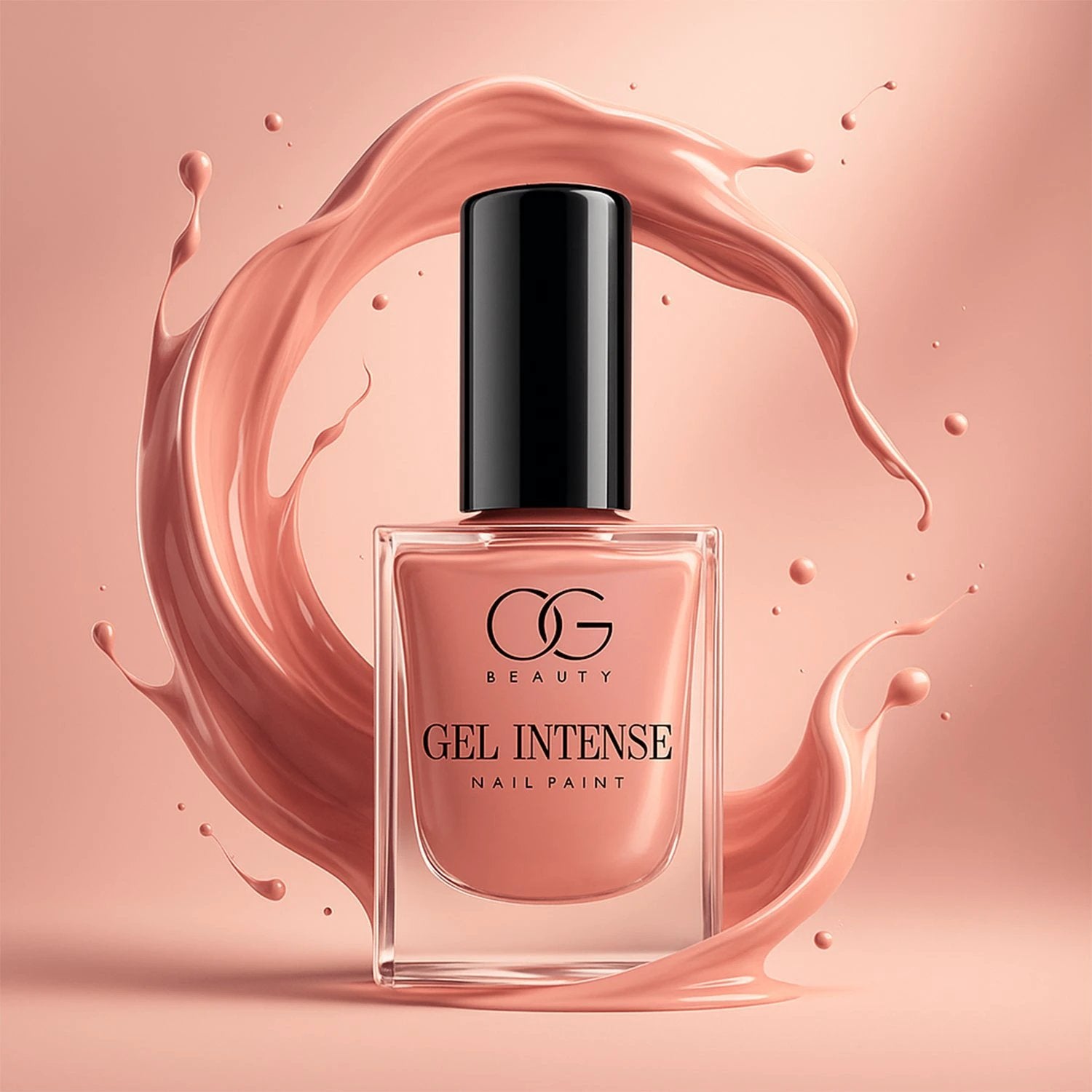 Og Beauty Pastel Peach Gel Intense Nail Polish (1 Pc  10 Ml) - 69KART