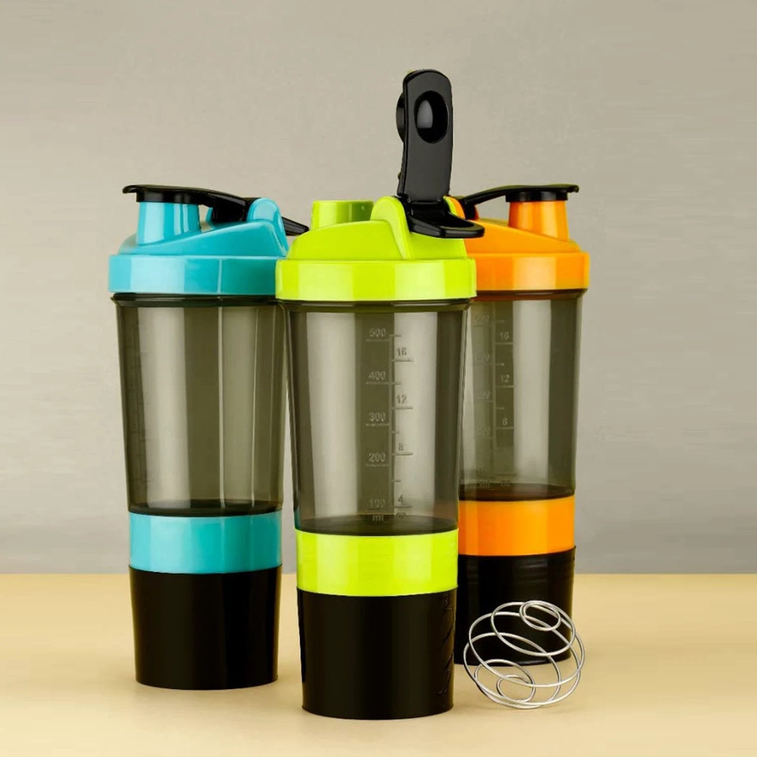 4857 Gym Shaker Bottle Shakers For Protein Shake by Wukusy