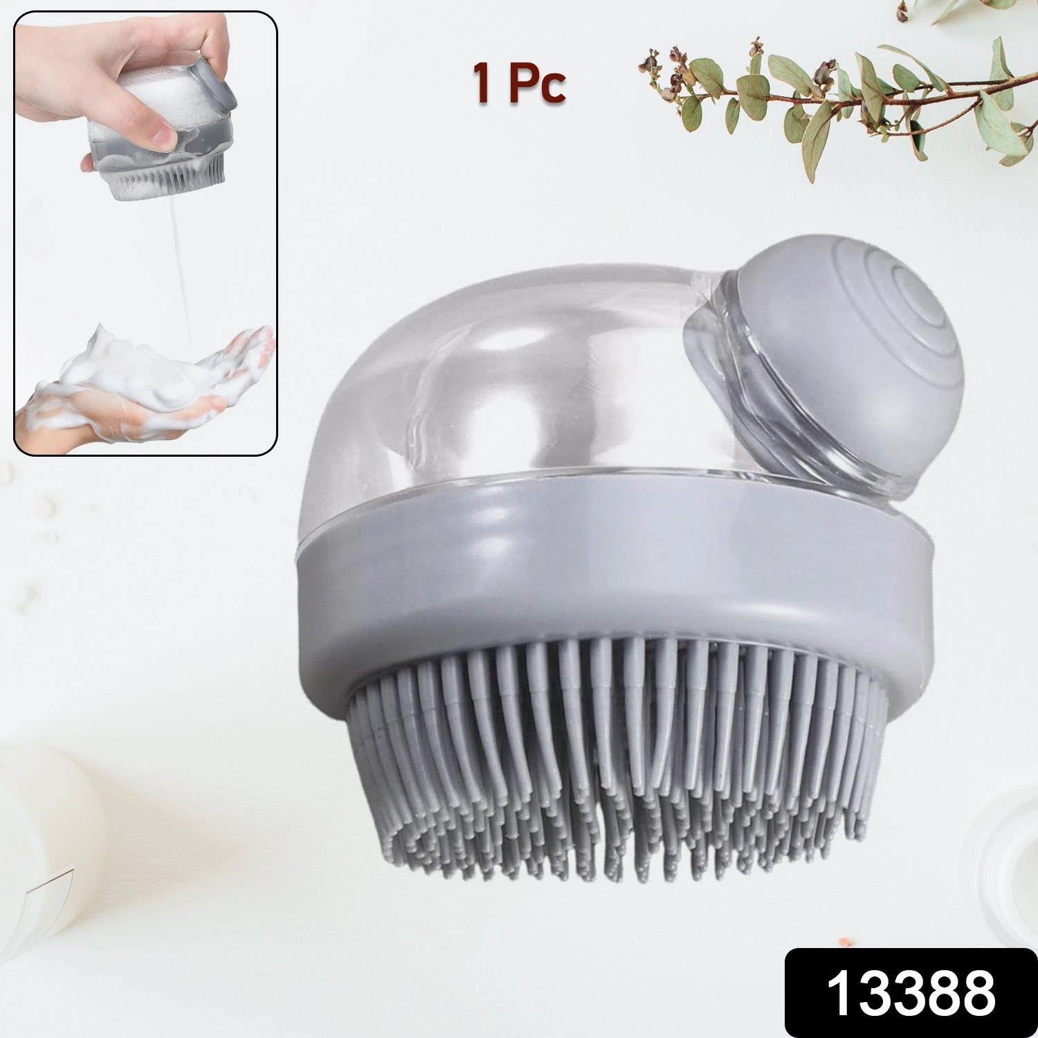 Head Scalp Massager Shampoo Brush (1 Pc) by Wukusy