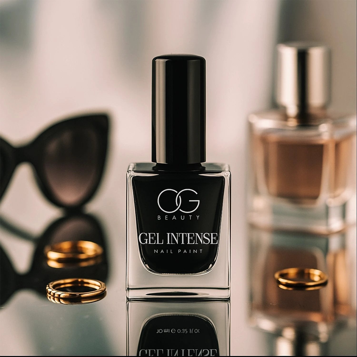 Og Beauty Black Beauty Gel Intense Nail Polish (1 Pc  10 Ml) - 69KART