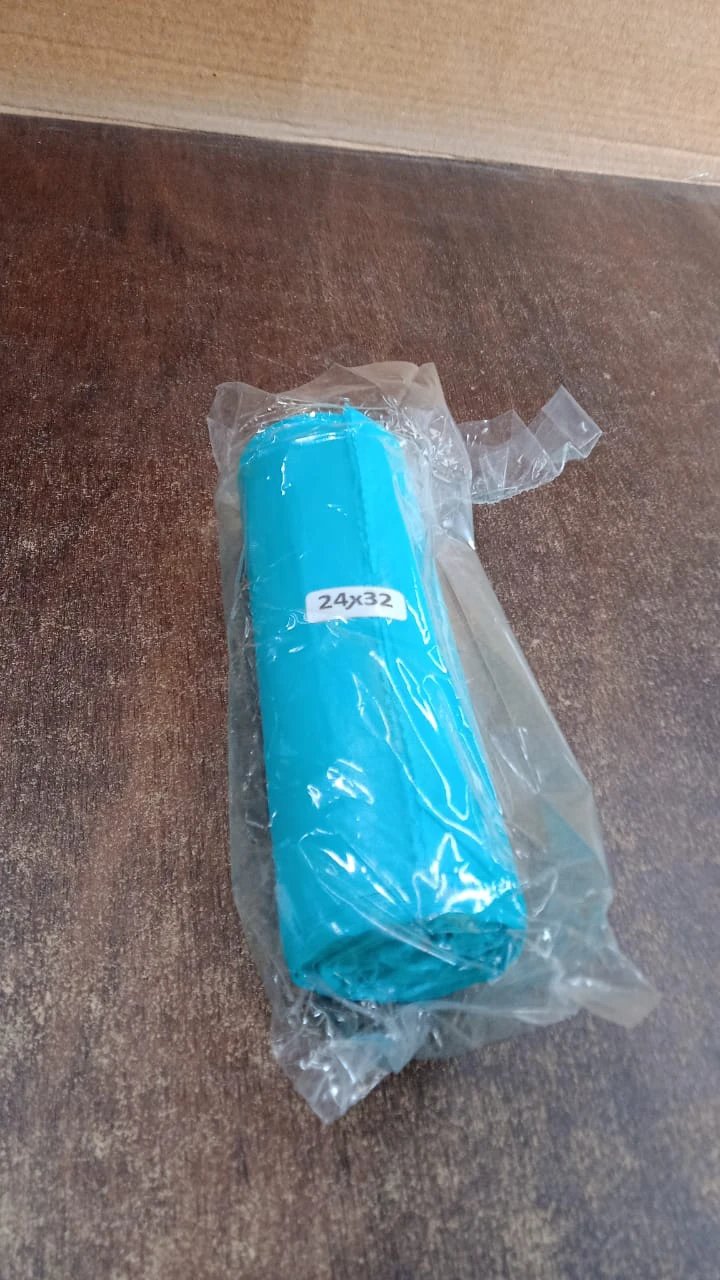 Bio-degradable Eco Friendly Garbage Trash Bags Rolls (24x32 Cm 1 Pc Mix Color) by Wukusy