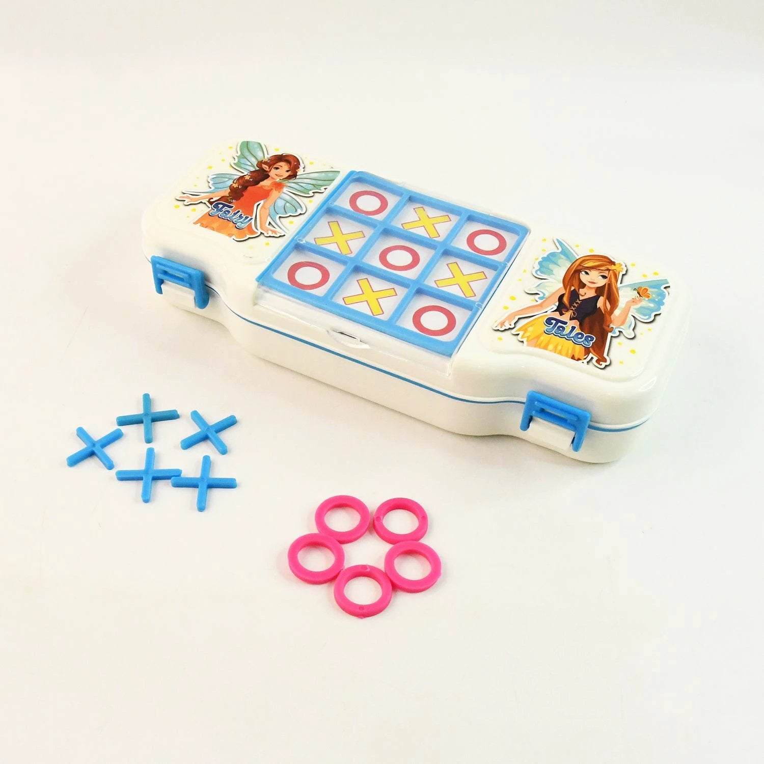 Kids Pencil Box With Built-in Tic Tac Toe Game - 69KART