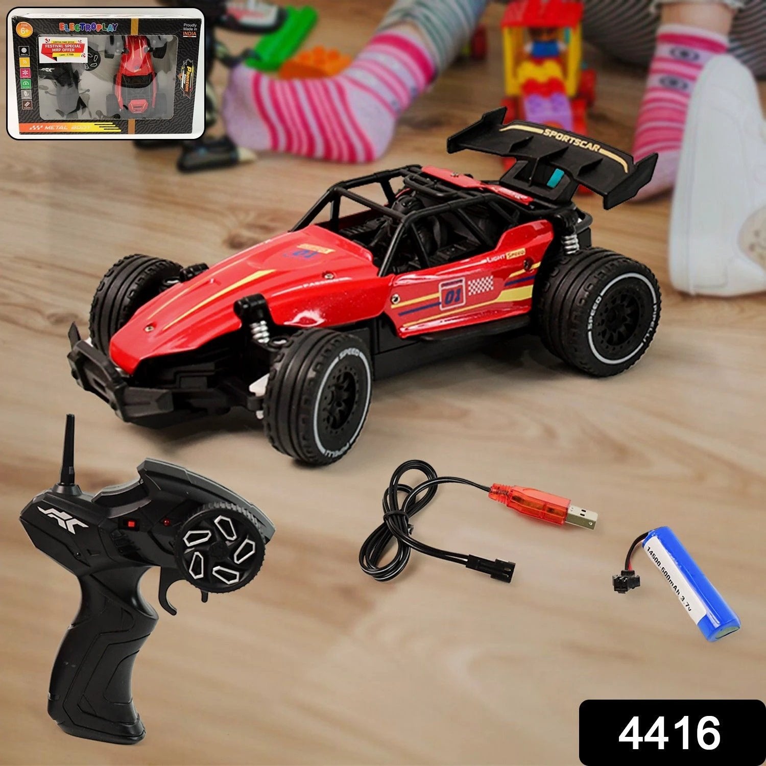 High-speed Remote Control Racing Car (1 Set) - 69kart