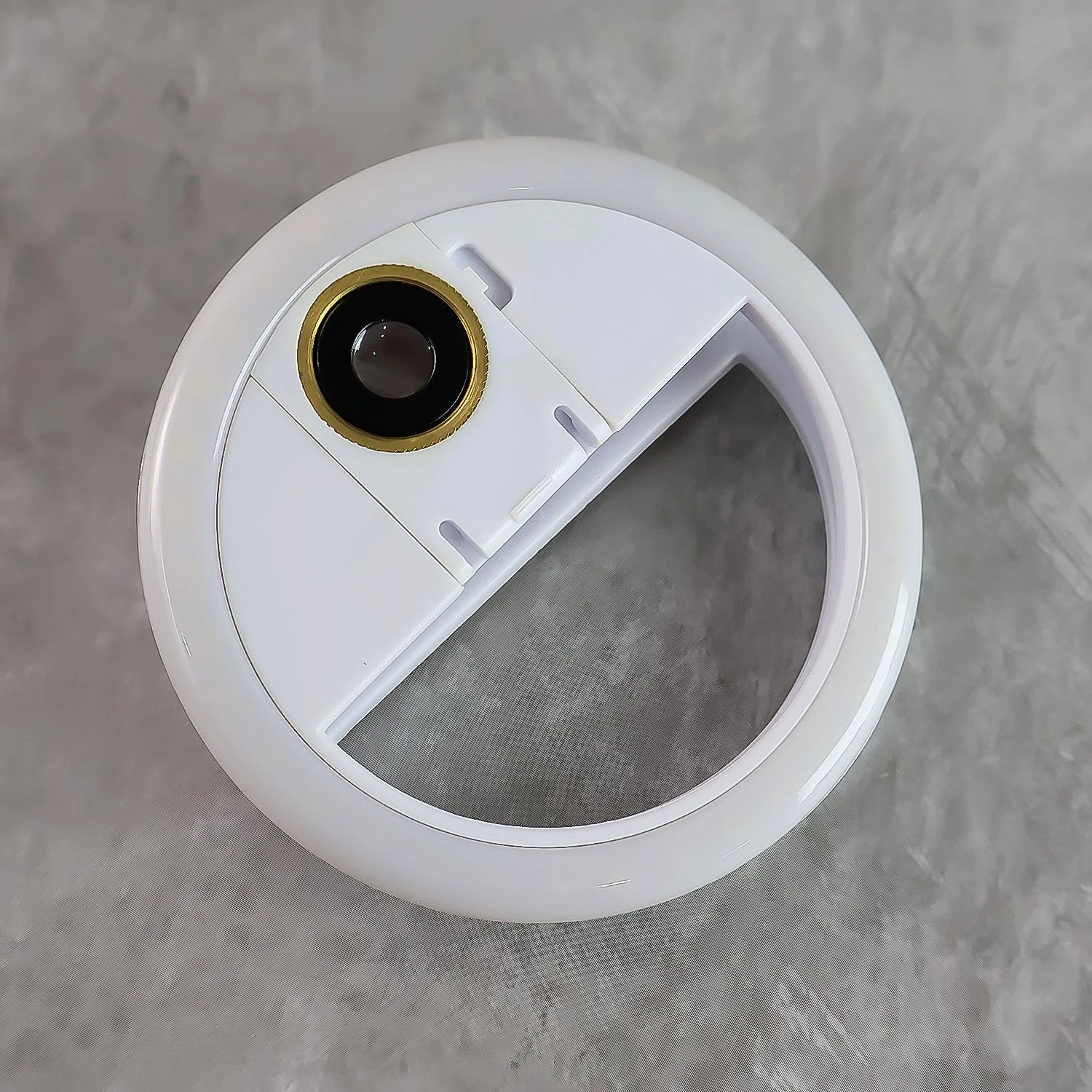 Selfie Flash Ring Light With 3 Level Of Brightness (1 Pc) by Wukusy