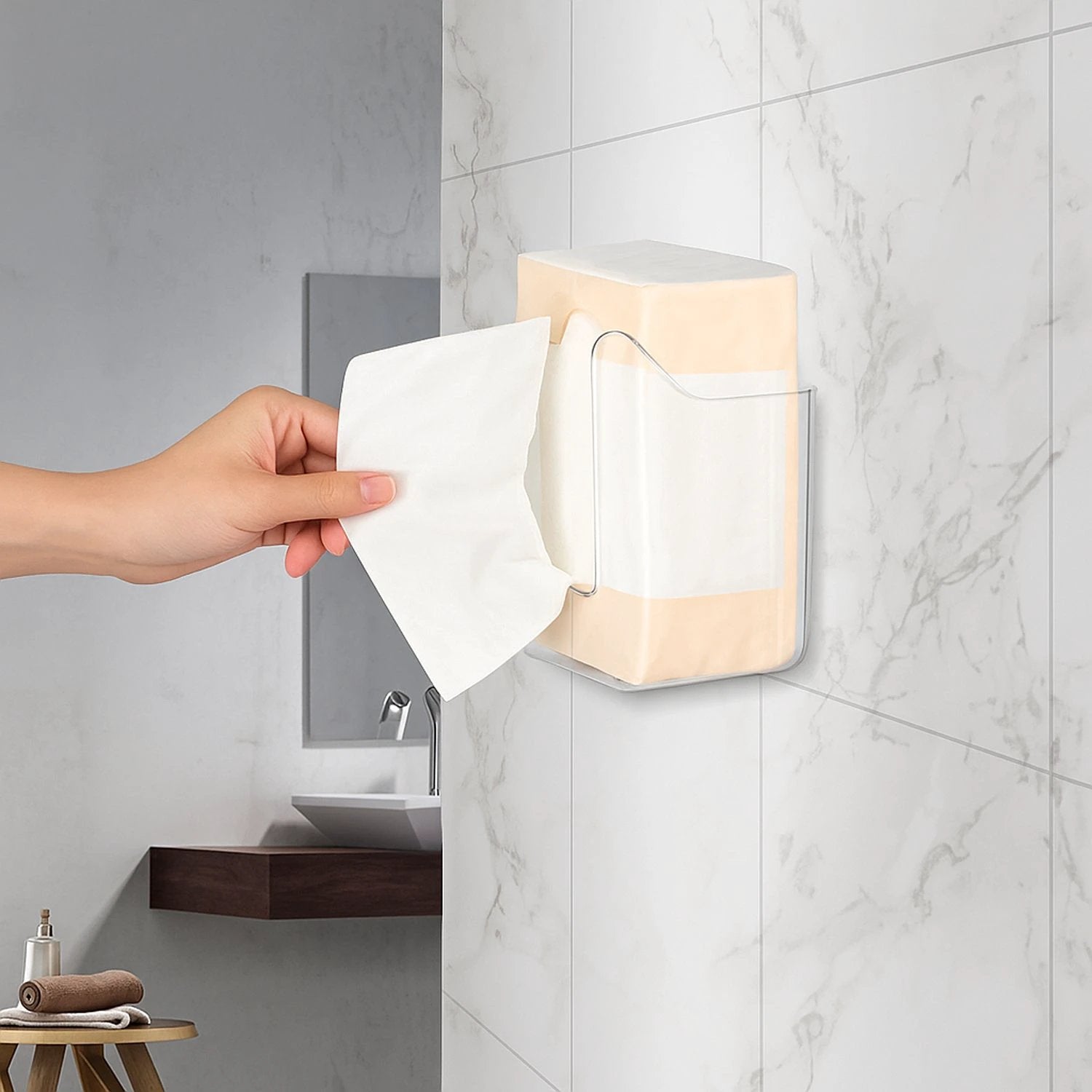 Tissue  Napkin Dispenser Holder - (1 Pc) - 69kart