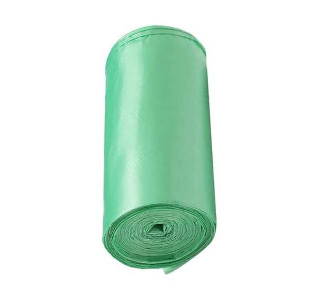 1581 Green Compostable Corn Starch Garbage Bags (17 X 19) by Wukusy