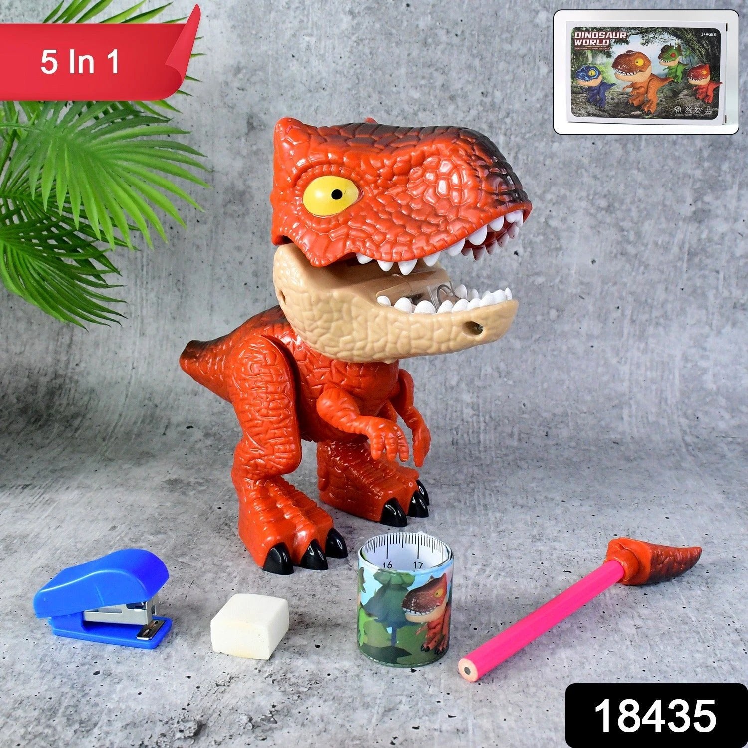 Dinosaur Shaped Stationery Gift Set For Kids Set - 69KART