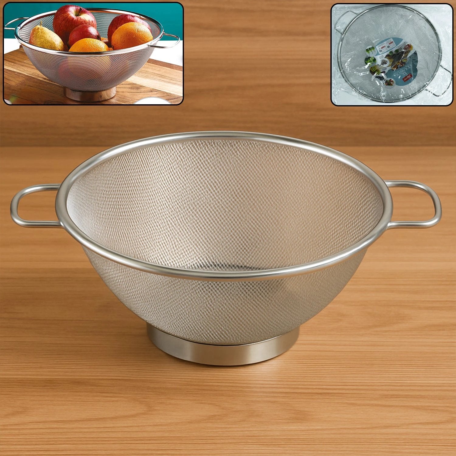 Apex Stainless Steel Mesh Colander by Wukusy