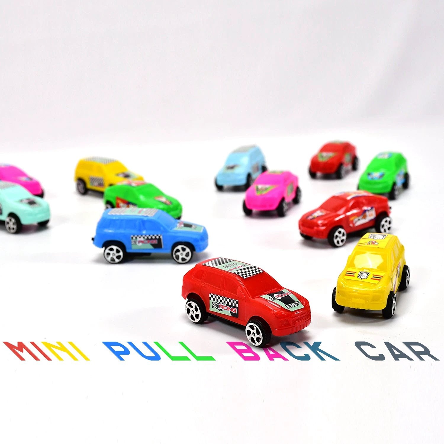 4453 Super City Car Racer Toy For Boys And Girls Pull Push Vehicle Car (Set Of 12pcs)  (Multicolor) - 69kart