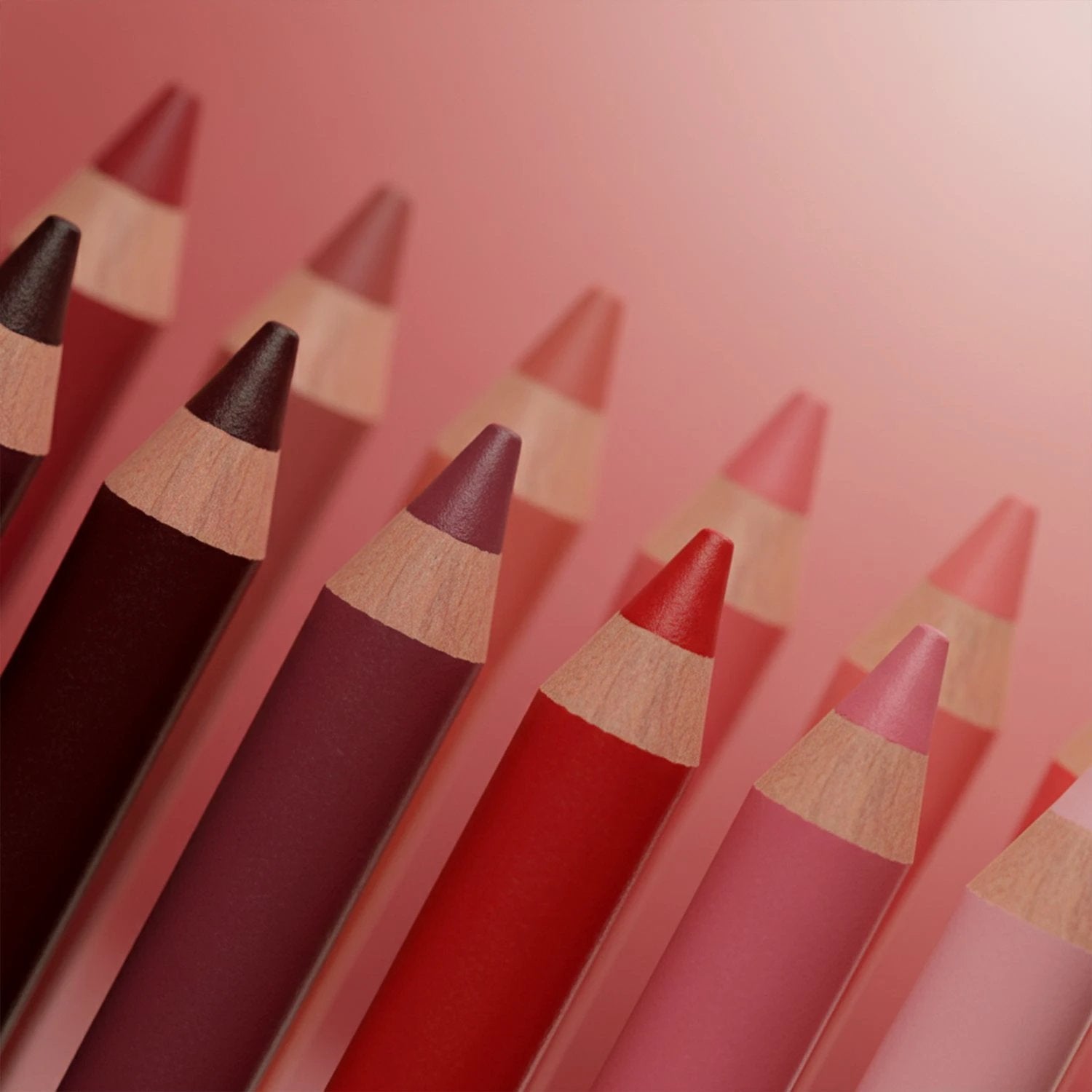 Matte Lipstick Pencil (Set Of 12 Pc) by Wukusy