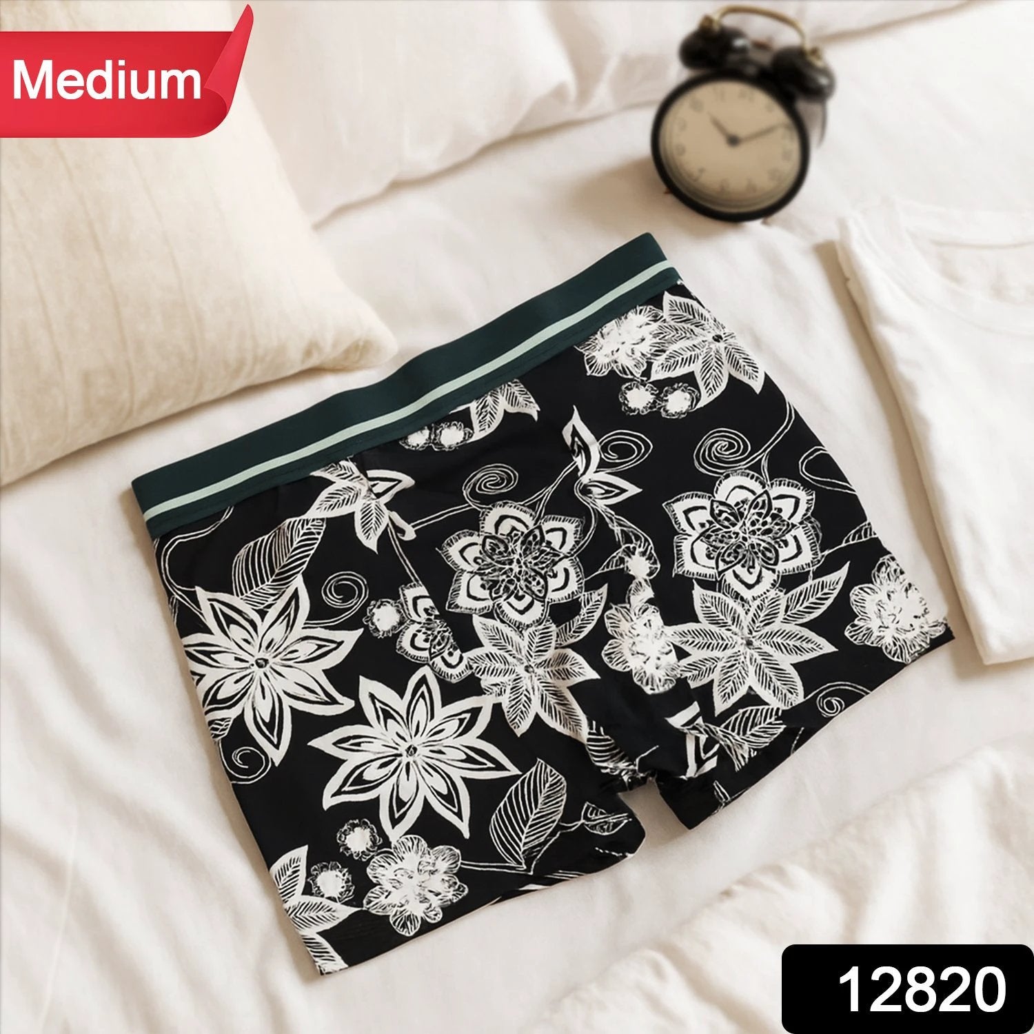 Mens Boxer Shorts  Medium Size (1 Pc) - 69KART