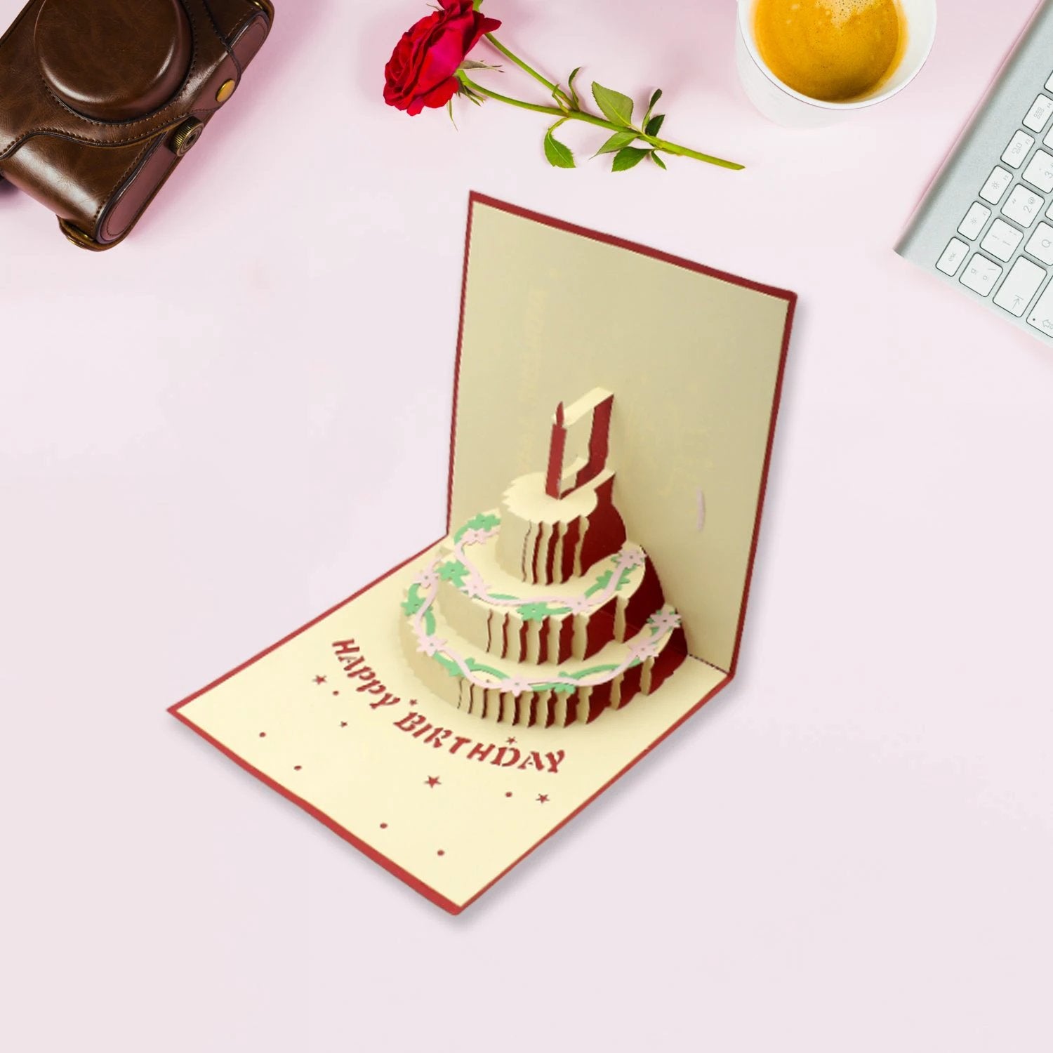 3D Greeting Card - Birthday & Valentine by Wukusy