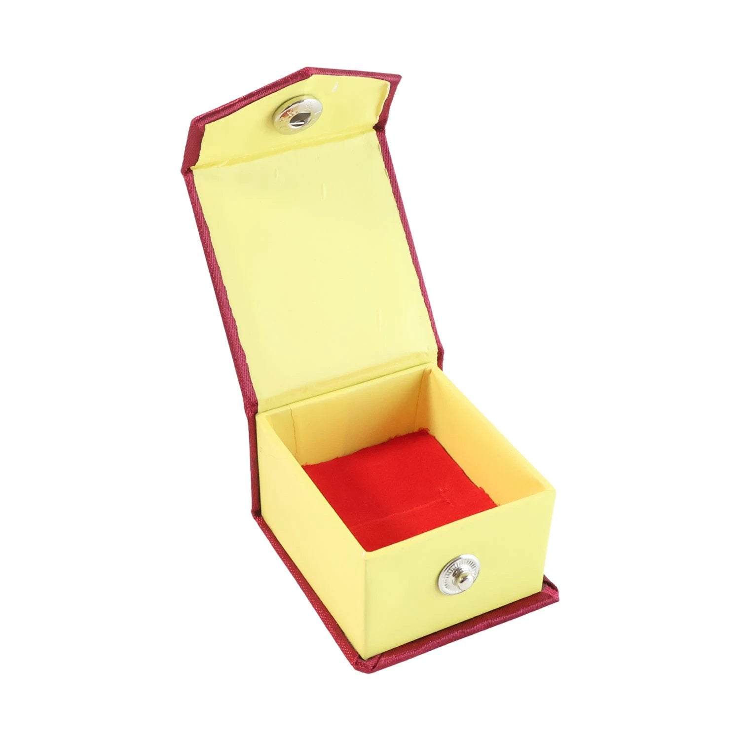 Premium Elegant Ring Gift Box With Soft Velvet Cushion by Wukusy