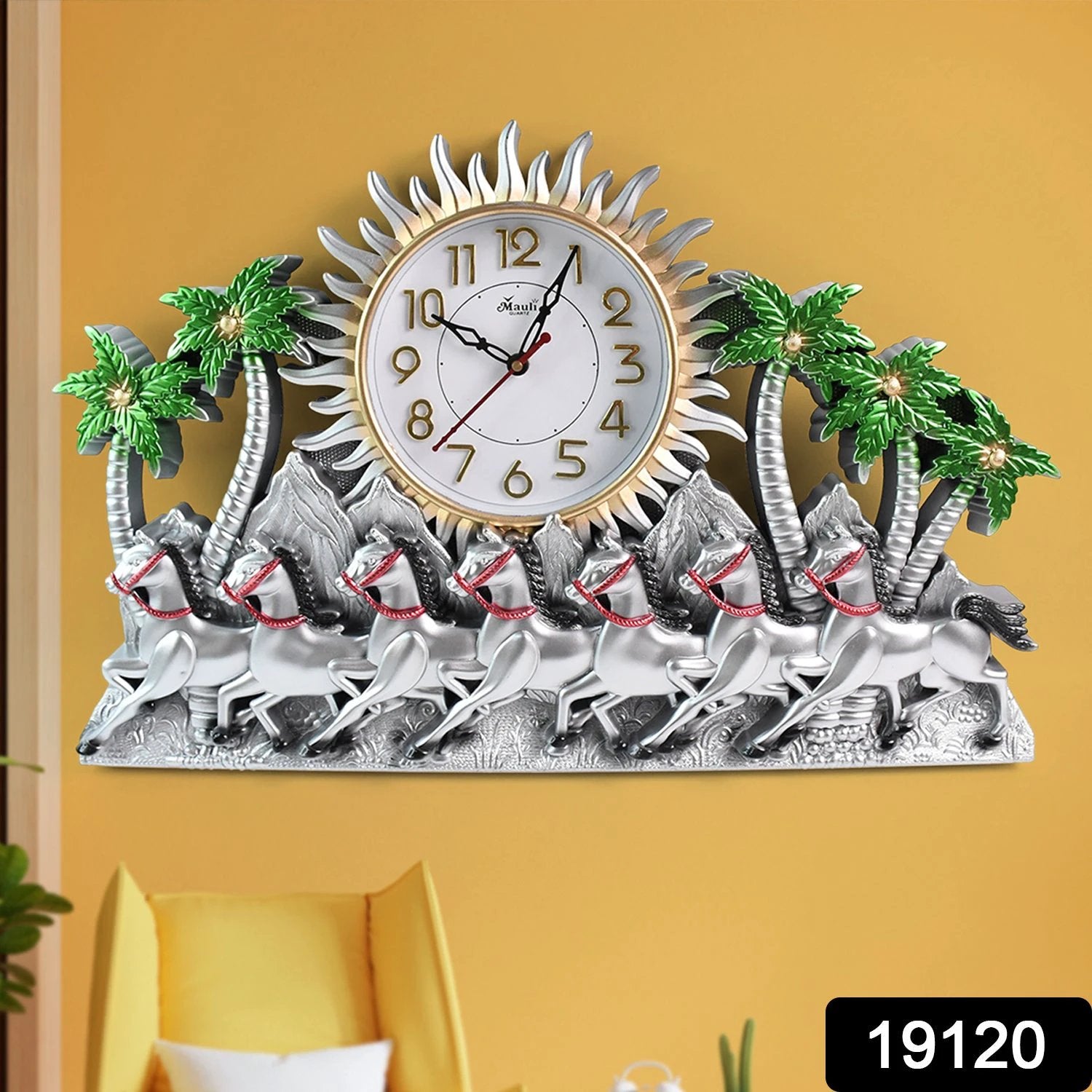 Premium Plastic Body Wall Clock (1 Pc) by Wukusy