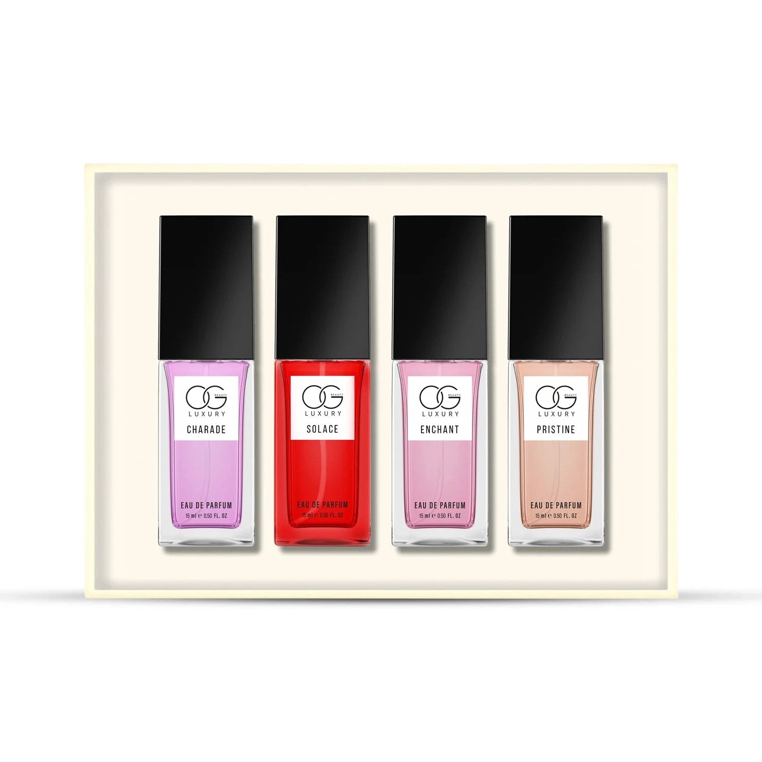 Luxury Pure Elegance Eau De Parfum - (4 Pc  Set  15 Ml) - 69KART