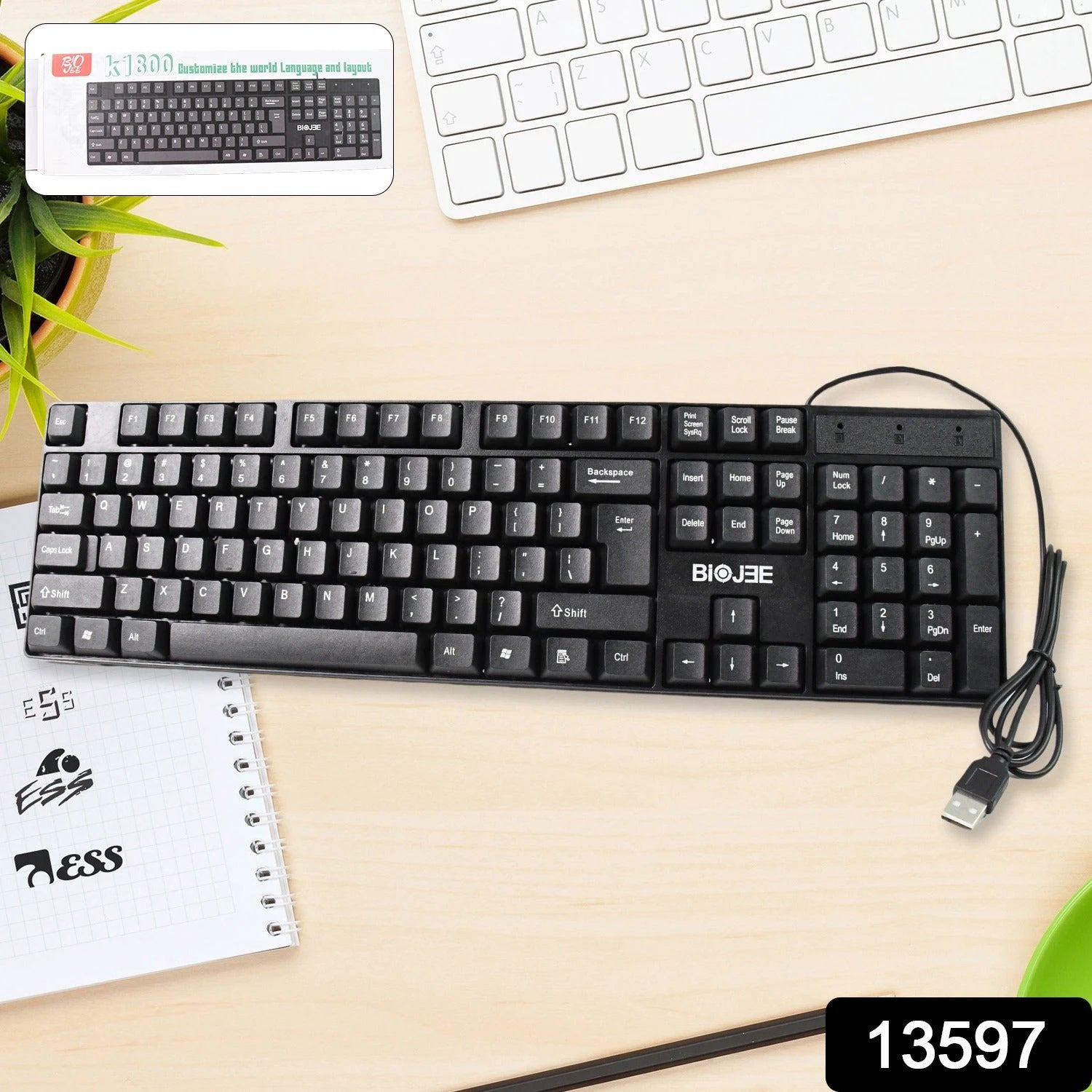 Wired Usb Keyboard 104 Keys (1 Pc) - 69KART