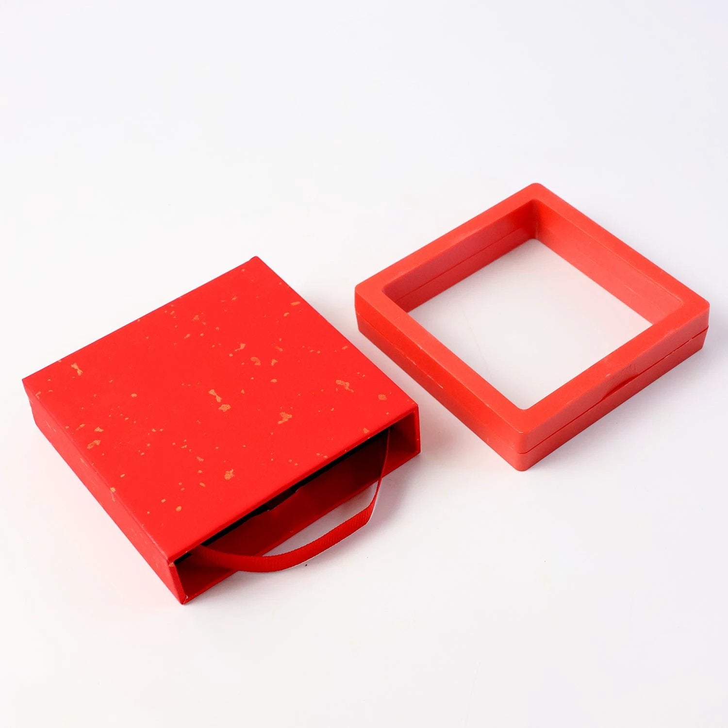 Transparent Jewellery Display Box (9x9 Cm  1 Pc) - 69kart