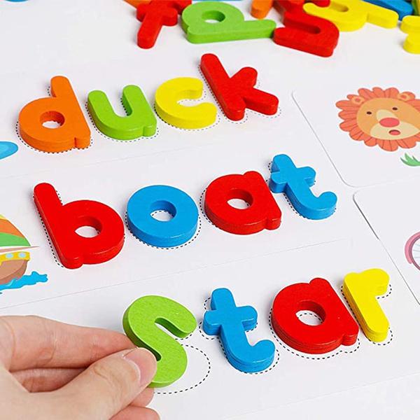 Magnetic Letters To Learn Spelling