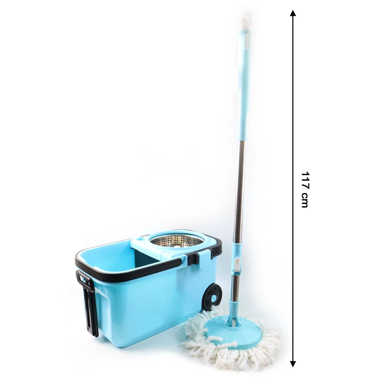 Premium 360 Spin Cleaning Mop Set by Wukusy