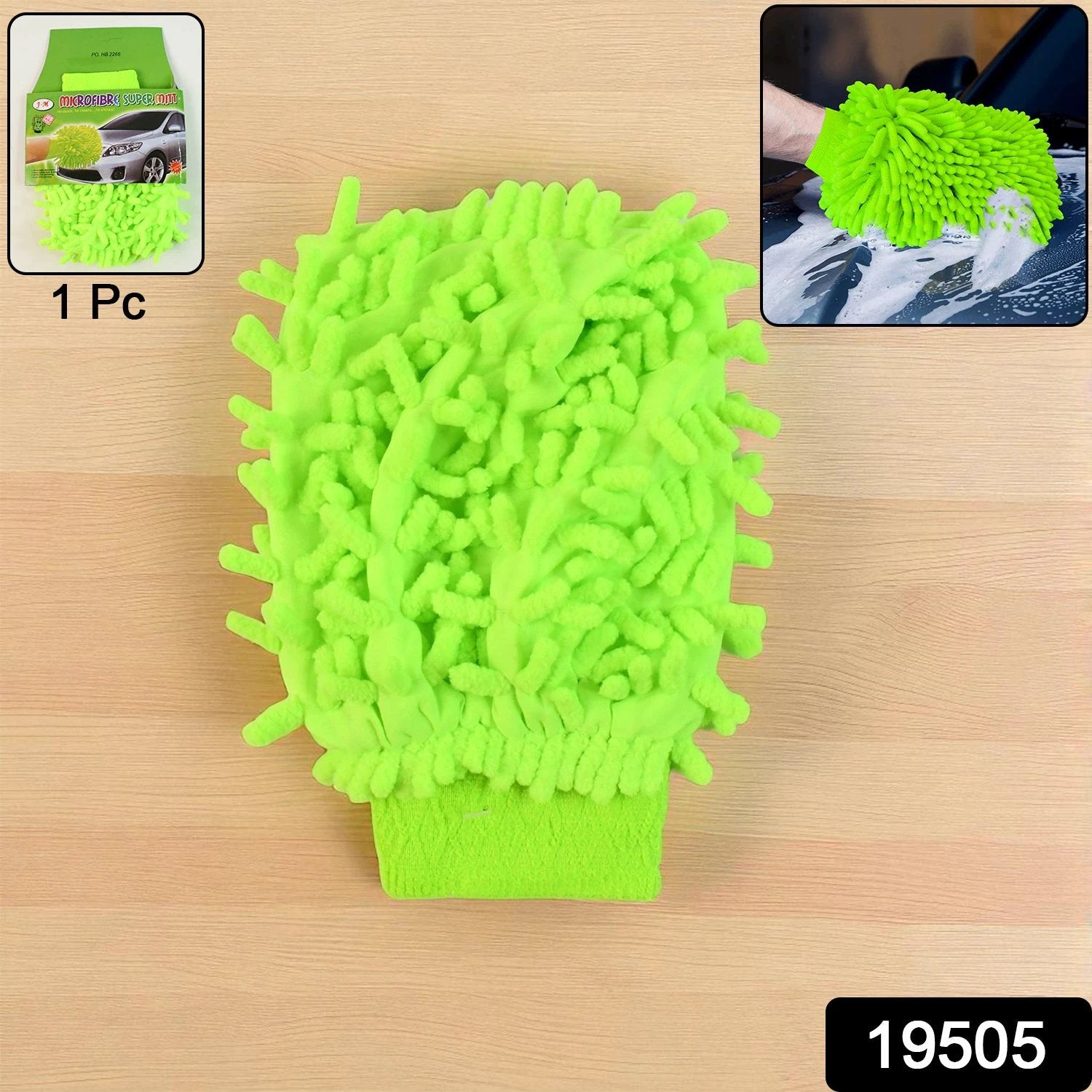 Microfiber Car Wash Glove Mitt For Carbikehome Surface by Wukusy