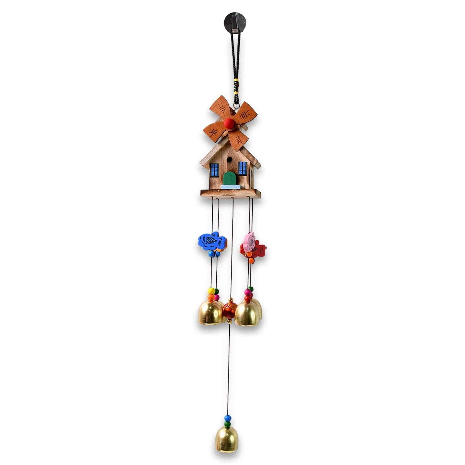 Home Decor Wind Chimes Outdoor Hanging (1 Pc) by Wukusy