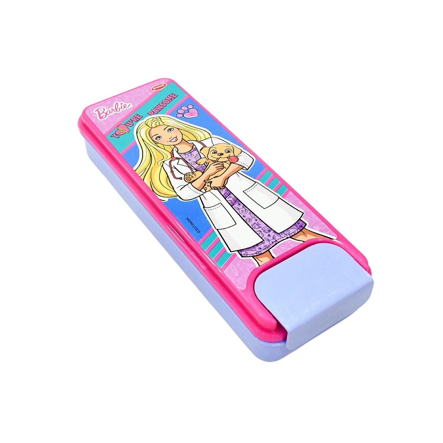 Stylish Cartoon Printed Hard Top Pencil Box For Kids (1 Pc  Mix Design) - 69KART