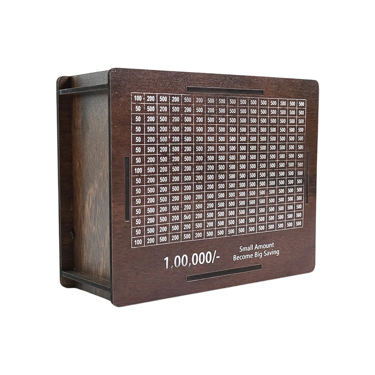 Wooden Money Piggy Bank Money Box (1 Pc Pen Not Included) by Wukusy