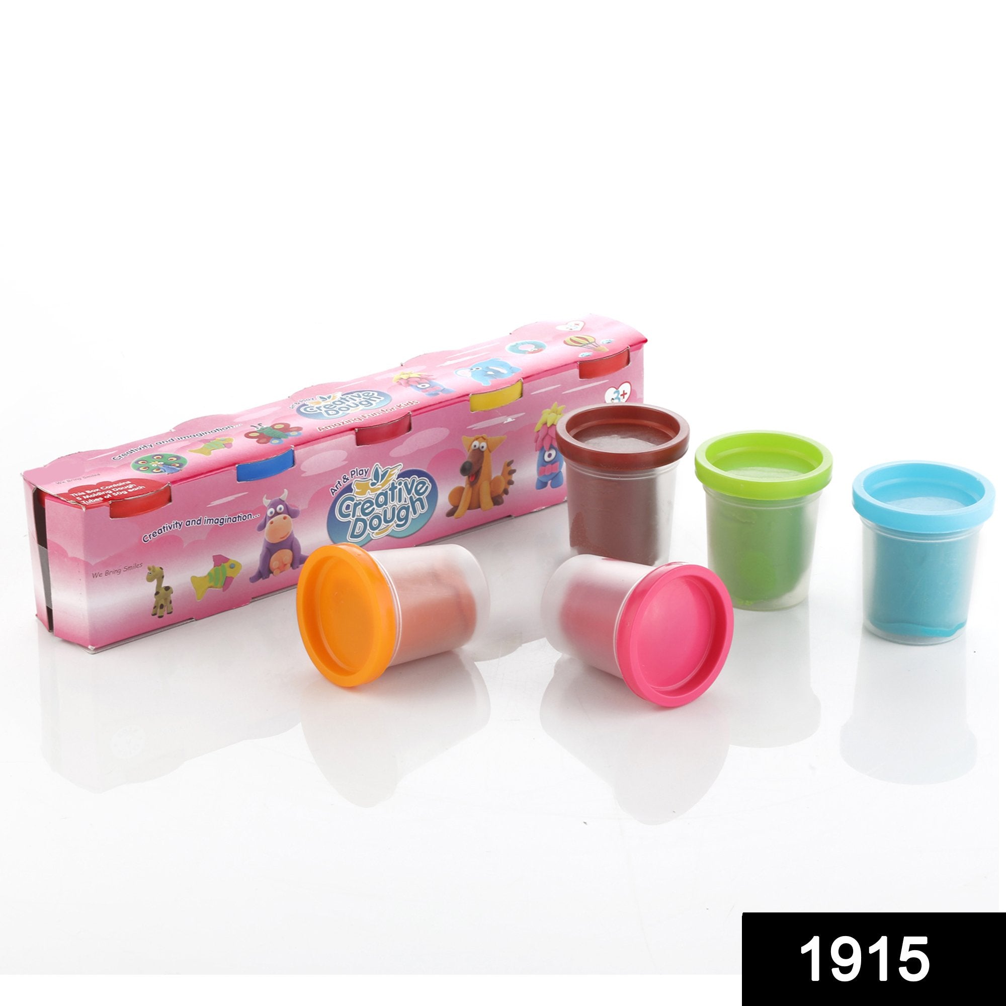 Non-toxic Creative Dough Clay (Pack Of 5 Pcs)